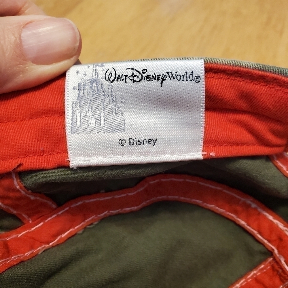 Walt Disney World Ballcap Green with patches - Picture 2 of 5